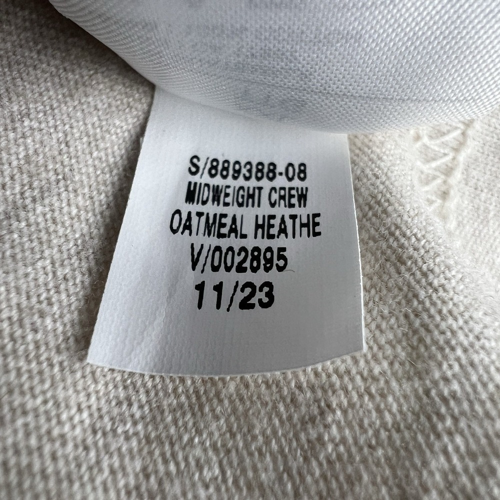 Banana Republic Men's Shirt NWT Size 2XL Oatmeal Heather Signature - Picture 9 of 10